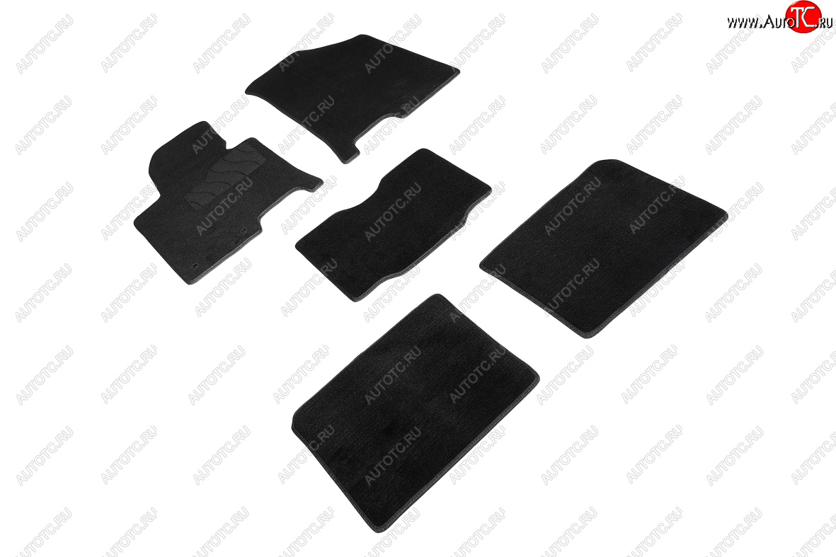 2 699 р. Коврики в салон SEINTEX ВОРС (комплект)  Hyundai I40  1 VF (2011-2019) (Цвет: черный)