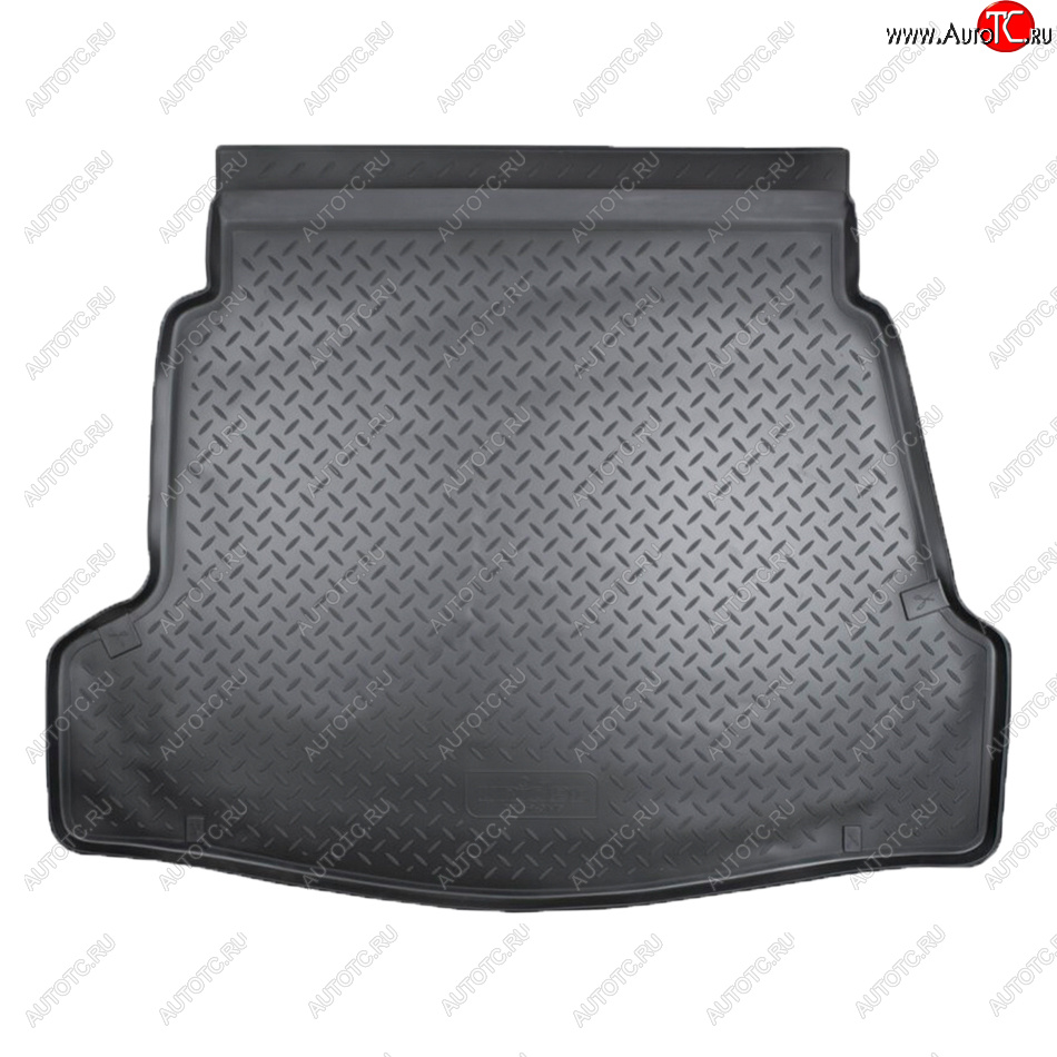 1 899 р. Коврик в багажник Norplast Unidec Hyundai I40 1 VF дорестайлинг седан (2011-2015) (Цвет: черный)