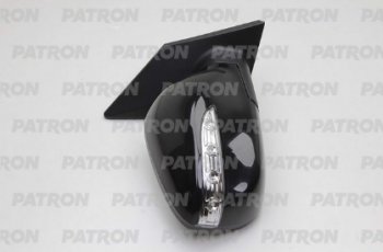 12 649 р. Боковое зеркало заднего вида PATRON (правое, выпуклое, указатель поворота, складывание, подогрев) Hyundai IX35 1 LM дорестайлинг (2009-2013) (Неокрашенное). Увеличить фотографию 2