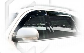 2 169 р. Дефлектора окон CA-Plastiс  Hyundai IX55 (2008-2012) (Classic полупрозрачный, Без хром.молдинга). Увеличить фотографию 1