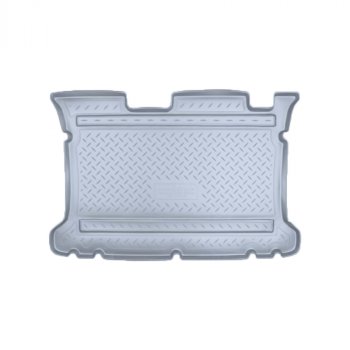 1 579 р. Коврик багажника Norplast Unidec  Hyundai Matrix  1 FC (2001-2010) (Цвет: серый). Увеличить фотографию 1