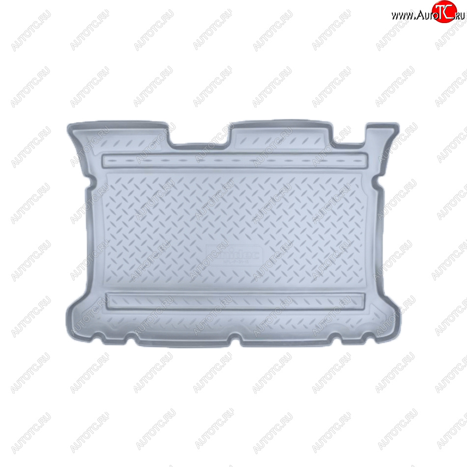 1 579 р. Коврик багажника Norplast Unidec  Hyundai Matrix  1 FC (2001-2010) (Цвет: серый)