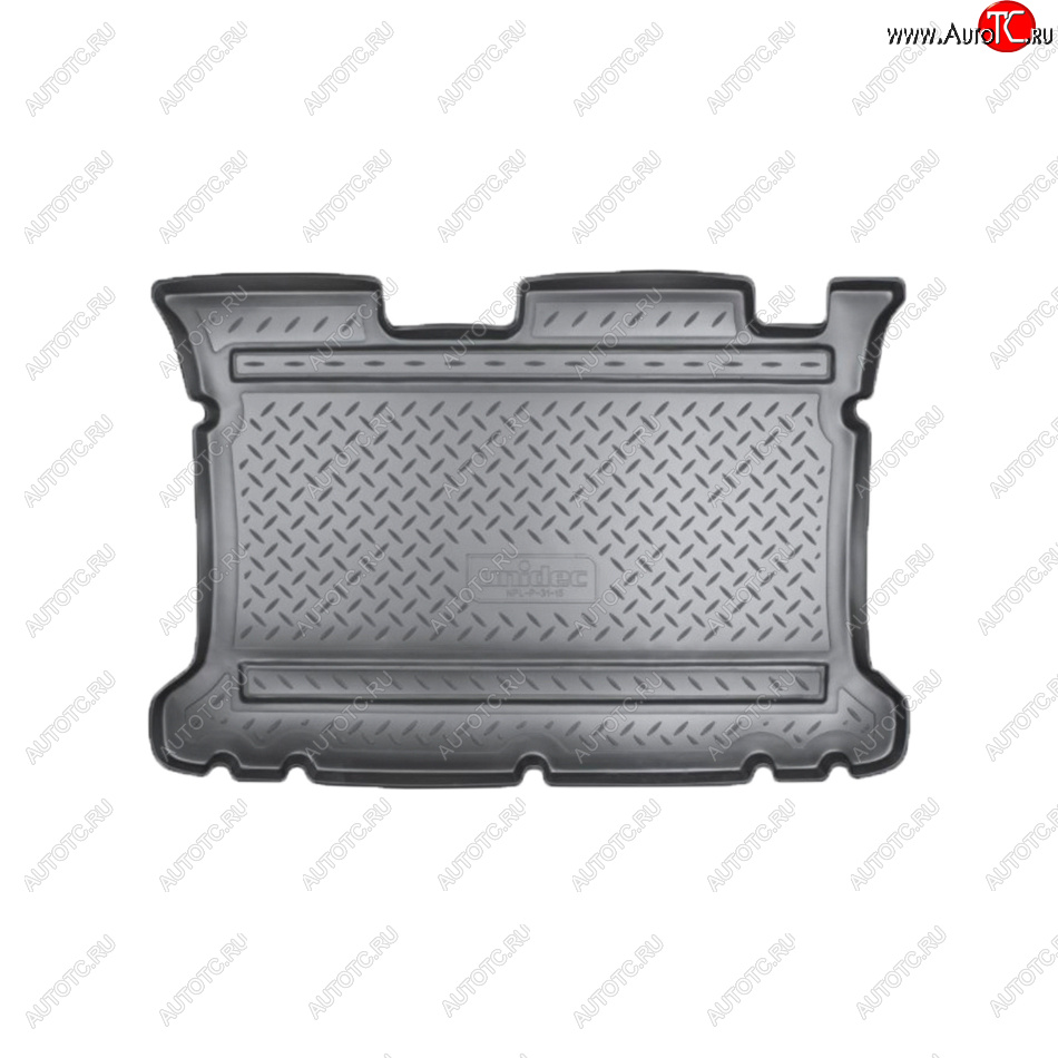 1 279 р. Коврик в багажник Norplast  Hyundai Matrix  1 FC (2001-2010) (Цвет: черный)