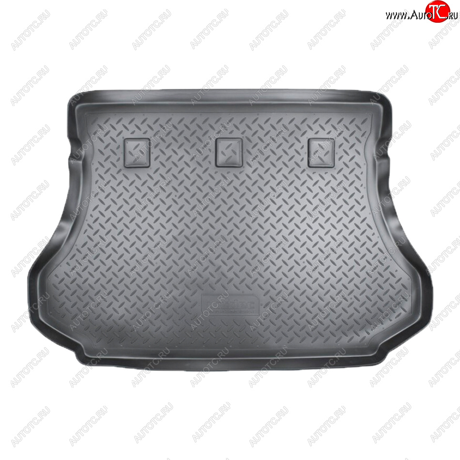 1 849 р. Коврик в багажник Norplast Unidec  Hyundai Santa Fe  1 (2000-2012) (Цвет: черный)