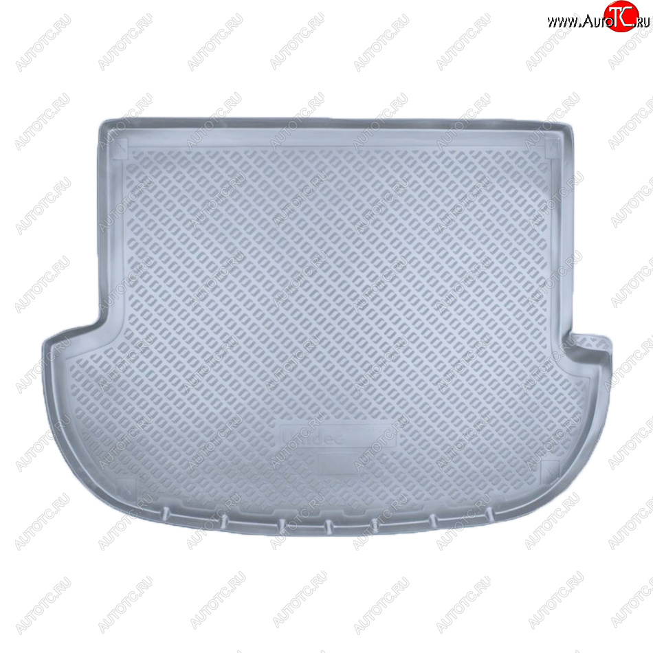 2 199 р. Коврик багажника Norplast Unidec  Hyundai Santa Fe  2 CM (2006-2012) (Цвет: серый)