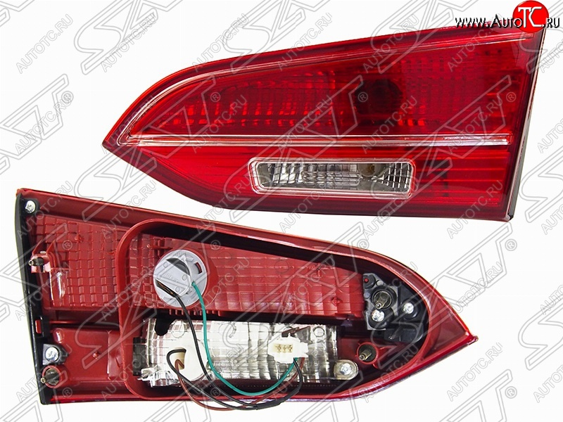 2 499 р. Правый фонарь в крышку багажника SAT  Hyundai Santa Fe  3 DM (2012-2016)