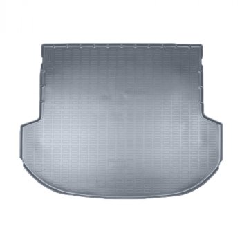 2 379 р. Коврик багажника Norplast Unidec (5 мест)  Hyundai Santa Fe  4 TM (2020-2024) (Цвет: серый). Увеличить фотографию 1