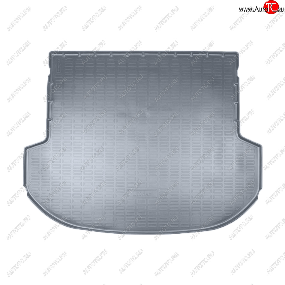 2 379 р. Коврик багажника Norplast Unidec (5 мест)  Hyundai Santa Fe  4 TM (2020-2024) (Цвет: серый)