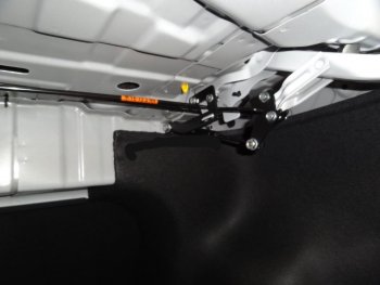 2 049 р. Упоры багажника Russtal Hyundai Solaris 2 HCR дорестайлинг (2017-2020). Увеличить фотографию 1