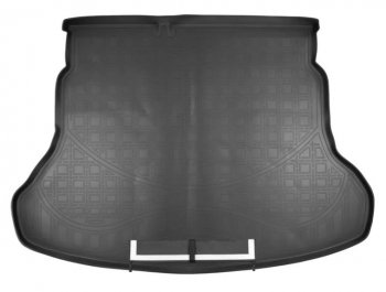 2 799 р. Коврик в багажник Norplast  Hyundai Solaris  2 (2017-2022) (Черный с фартуком). Увеличить фотографию 1