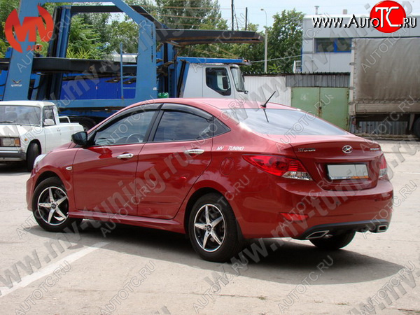 Обвесы на Hyundai Solaris