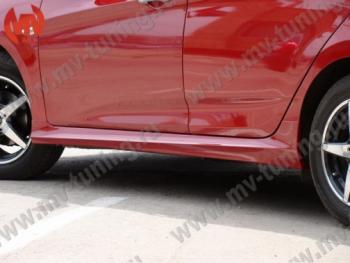 4 999 р. Пороги накладки ZEUS  Hyundai Solaris ( 1 седан,  1 хэтчбек,  1 хэтчбэк) (2010-2017) (Неокрашенный). Увеличить фотографию 3