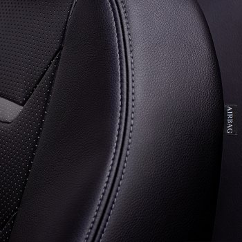 Комплект чехлов для сидений Hyundai Solaris RB рестайлинг седан (2014-2017) Lord Autofashion Турин 2 (экокожа, раздельная спинка). (Серый/Серый/Чёрный/Чёрный)Цена: 7 999 р.. Увеличить фотографию 8
