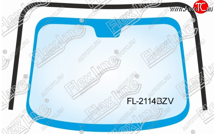2 779 р. Молдинг лобового стекла FlexLine  Hyundai Sonata  EF (1998-2013), KIA Magentis (2000-2005), KIA Optima  1 GD (2000-2005)