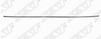 4 299 р. Молдинг заднего бампера SAT (хром) Hyundai Sonata DN8 (2019-2024). Увеличить фотографию 1