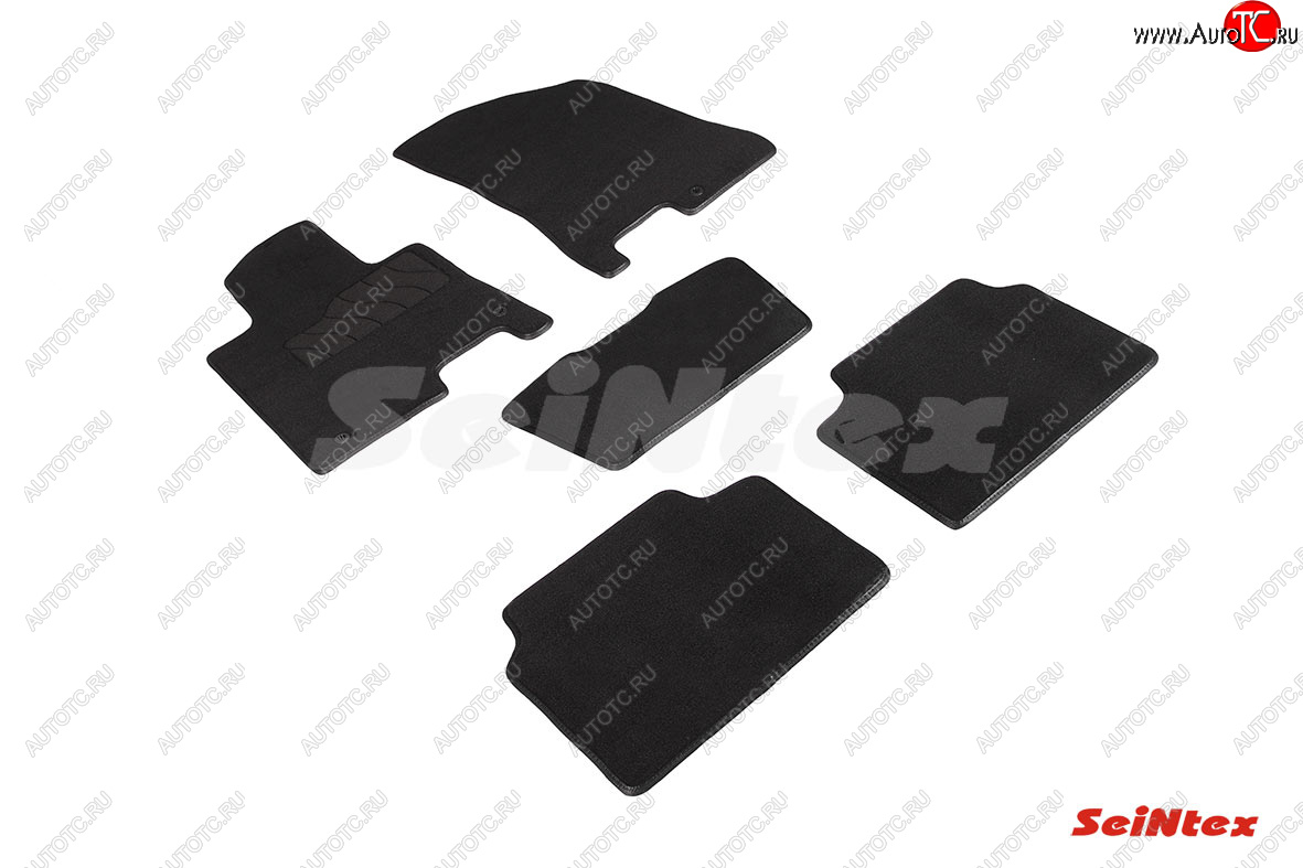 2 499 р. Текстильные коврики в салон SeinTex LUX  Hyundai Sonata  DN8 (2019-2024)