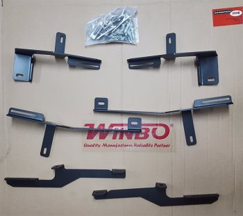 Комплект кронштейнов для подножек Winbo серии FUGA и М15 KIA Sportage 4 QL рестайлинг (2018-2022)
