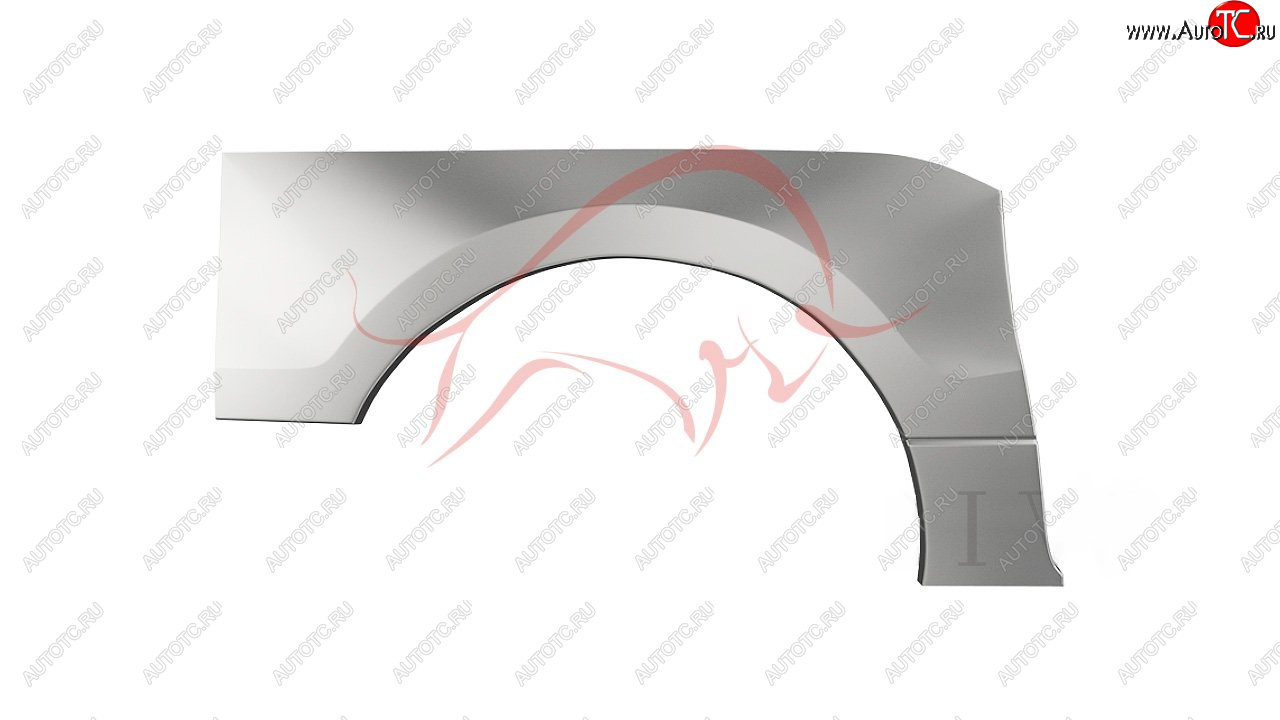 2 189 р. Правая задняя ремонтная арка (внешняя) Wisentbull Hyundai Starex/Grand Starex/H1 2 TQ дорестайлинг (2007-2013)
