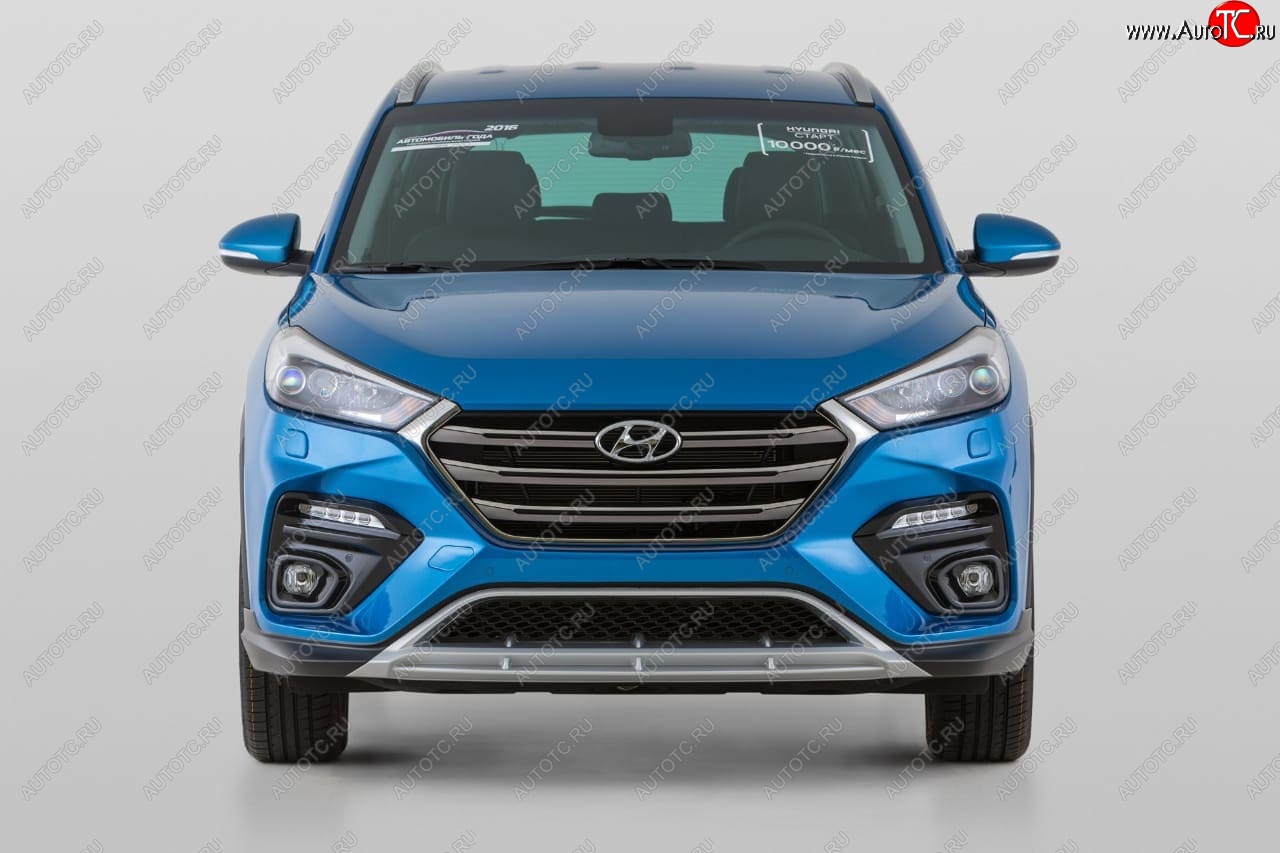 16 799 р. Передний бампер YT  Hyundai Tucson  3 TL (2015-2018) (Неокрашенный)