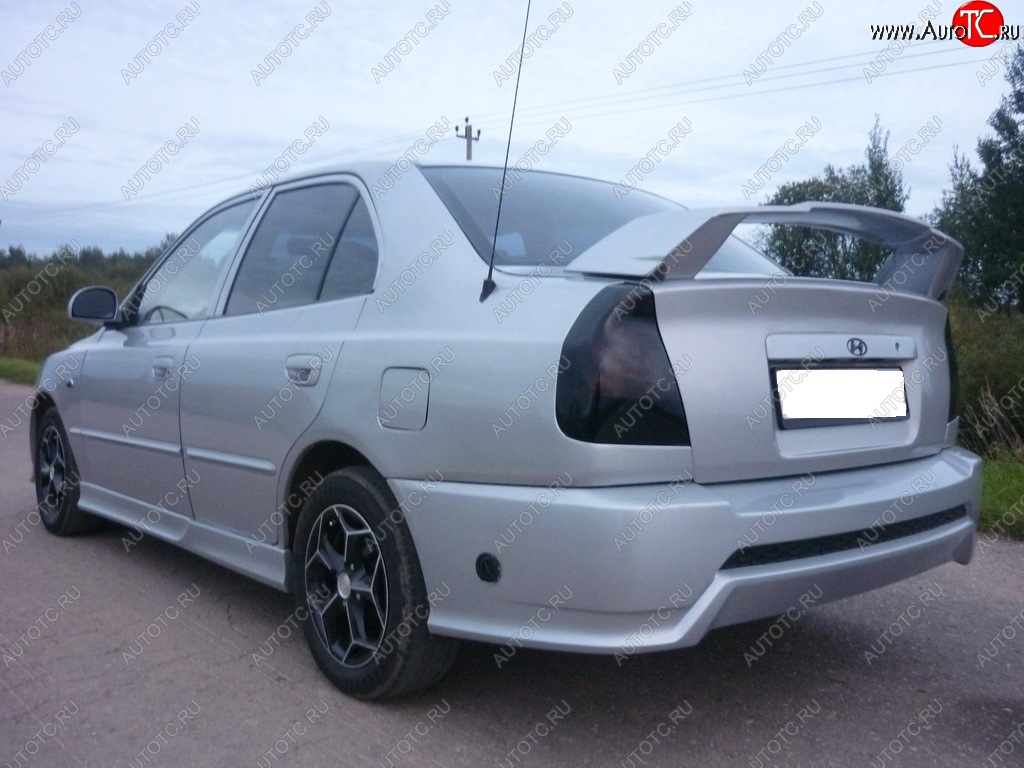 5499р Спойлер GALANT STYLE Hyundai Accent седан ТагАЗ Неокрашенный купить