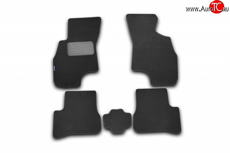2 989 р. Коврик в салони Element 5 шт. (текстиль) Hyundai Accent седан ТагАЗ (2001-2012) (Черные)