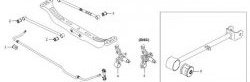 599 р. Полиуретановый сайлентблок поперечной нерегулируемой тяги задней подвески Точка Опоры Hyundai Matrix 1 FC 2-ой рестайлинг (2008-2010). Увеличить фотографию 2