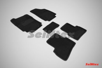 4 599 р. Комплект 3D ковриков в салон Seintex  Hyundai Creta  GS (2015-2021). Увеличить фотографию 1