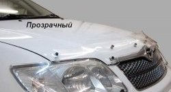 2 079 р. Дефлектор капота CA-Plastic  Hyundai Elantra  AD (2016-2019) (Classic черный, Без надписи). Увеличить фотографию 3