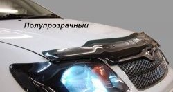 2 079 р. Дефлектор капота CA-Plastic  Hyundai Elantra  AD (2016-2019) (Classic черный, Без надписи). Увеличить фотографию 4