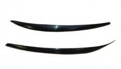1 649 р. Реснички на фары CT v1 Hyundai Elantra HD (2006-2011) (Неокрашенные). Увеличить фотографию 2