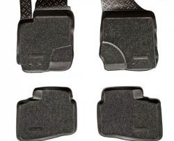 2 799 р. Комплект ковриков в салон Aileron 4 шт. (полиуретан, покрытие Soft)  Hyundai Elantra  HD (2006-2011). Увеличить фотографию 1