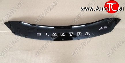 999 р. Дефлектор капота Russtal (короткий)  Hyundai Elantra  MD (2010-2013)