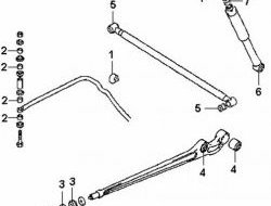 419 р. Полиуретановая втулка стабилизатора задней подвески Точка Опоры Hyundai Galloper 5 дв. (1998-2003). Увеличить фотографию 2