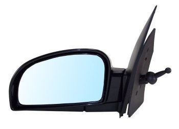 3 599 р. Боковое левое зеркало заднего вида SAT (механическое) Hyundai Getz TB хэтчбэк 5 дв. дорестайлинг (2002-2005) (Неокрашенное). Увеличить фотографию 1