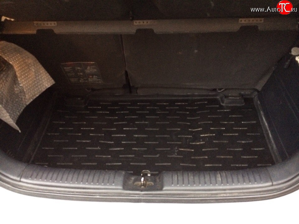 899 р. Коврик в багажник Aileron (полиуретан)  Hyundai Getz  TB (2002-2010)