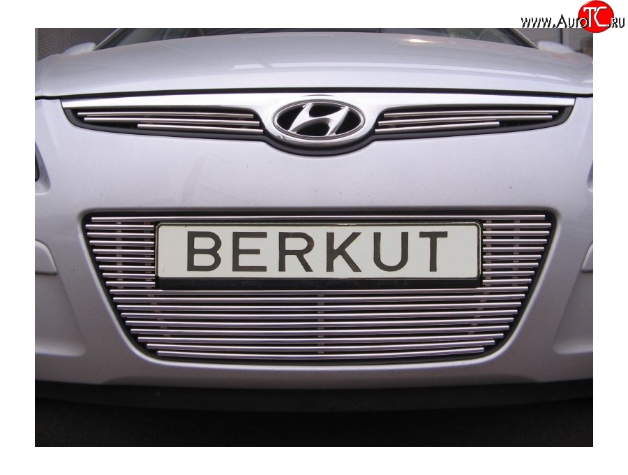 3 199 р. Декоративная вставка решетки радиатора Berkut Hyundai I30 FD хэтчбек дорестайлинг (2007-2010)