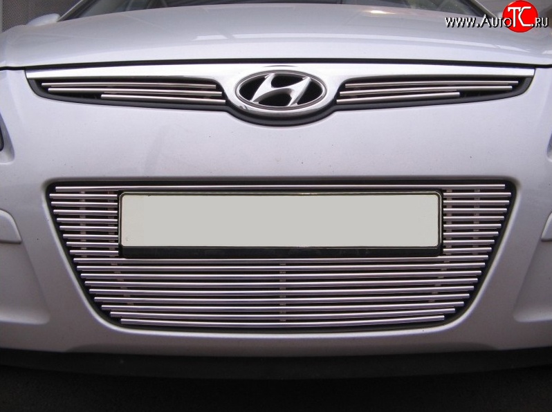 5 599 р. Декоративная вставка воздухозаборника Berkut Hyundai I30 FD хэтчбек дорестайлинг (2007-2010)