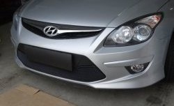 1 469 р. Сетка на бампер Russtal (черная) Hyundai I30 FD универсал рестайлинг (2010-2012). Увеличить фотографию 6