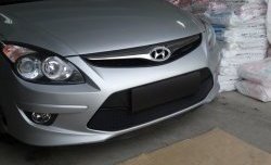 1 469 р. Сетка на бампер Russtal (черная) Hyundai I30 FD универсал рестайлинг (2010-2012). Увеличить фотографию 7