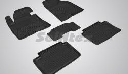 Износостойкие коврики в салон с высоким бортом SeiNtex Premium 4 шт. (резина) Hyundai (Хюндаи) I30 (и30)  FD (2007-2010) FD хэтчбек дорестайлинг