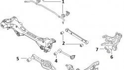 Схема задней подвески hyundai i40