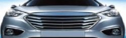 12 049 р. Решётка радиатора SuvStyle v1 Hyundai IX35 1 LM дорестайлинг (2009-2013) (Неокрашенная). Увеличить фотографию 1