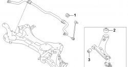 349 р. Полиуретановая втулка стабилизатора задней подвески Точка Опоры (2 шт.) Hyundai IX35 1 LM дорестайлинг (2009-2013). Увеличить фотографию 2