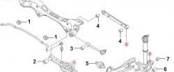459 р. Полиуретановая втулка стабилизатора задней подвески Точка Опоры  Hyundai IX35  1 LM - Tucson  2 LM. Увеличить фотографию 2
