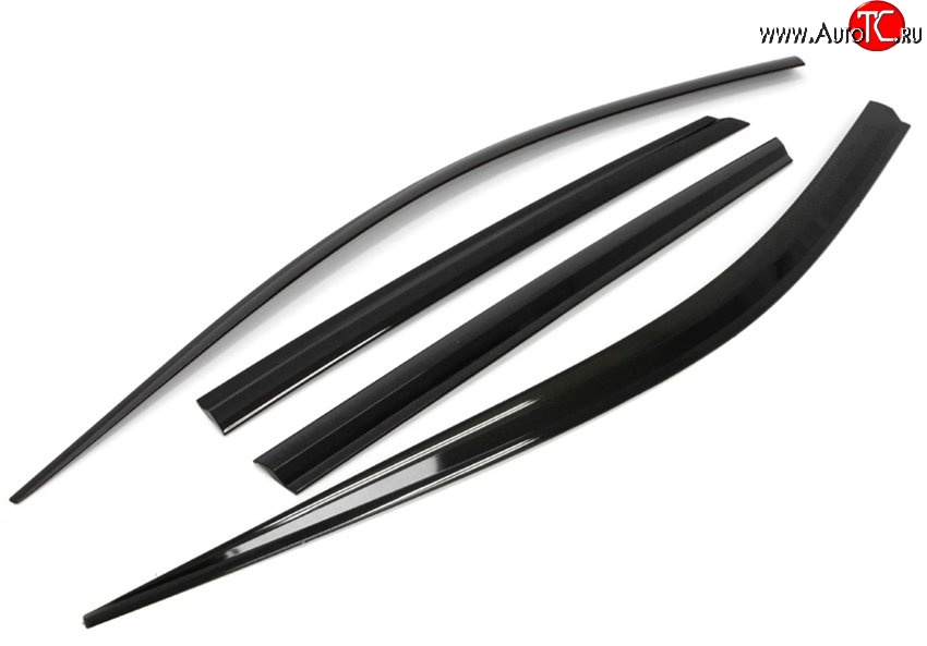 999 р. Комплект дефлекторов окон (ветровиков) 4 шт. Russtal Hyundai Santa Fe 1 SM (2000-2012)