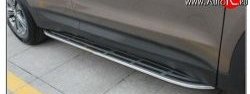 22 299 р. Пороги Cayenne Style Hyundai Santa Fe 3 DM дорестайлинг (2012-2016). Увеличить фотографию 1