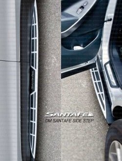 15 449 р. Пороги OEM Style Hyundai Santa Fe 3 DM дорестайлинг (2012-2016). Увеличить фотографию 2