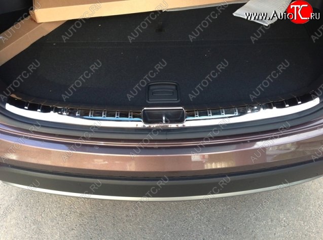 8 049 р. Металлический порожек в багажник автомобиля СТ  Hyundai Santa Fe  3 DM (2012-2016)
