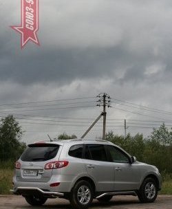 11 159 р. Защита заднего бампера Souz-96 (d60) Hyundai Santa Fe 2 CM рестайлинг (2009-2012). Увеличить фотографию 2