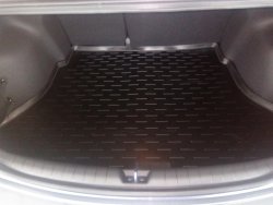 1 329 р. Коврик в багажник SD Aileron  Hyundai Solaris  2 (2017-2022). Увеличить фотографию 2